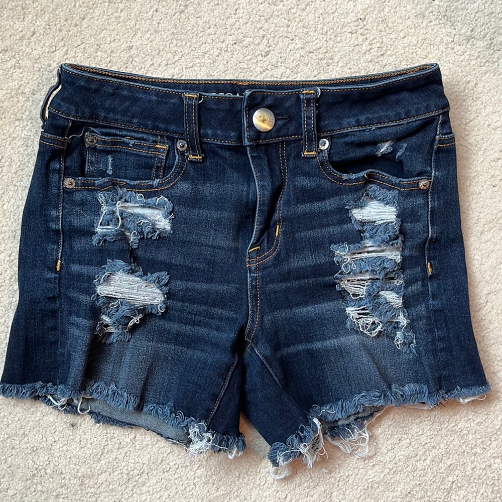 Super soft stretch American Eagle denim shorts